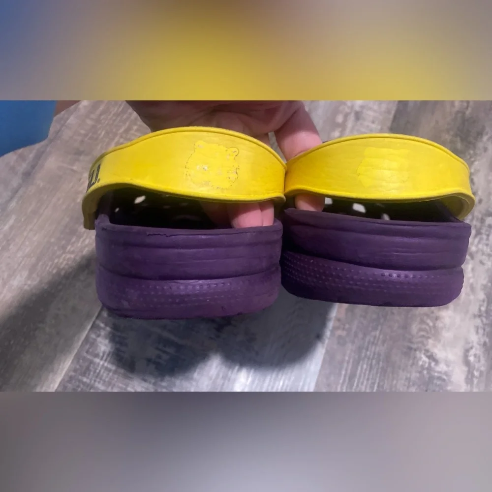 LSU crocs - Picture 3 of 8